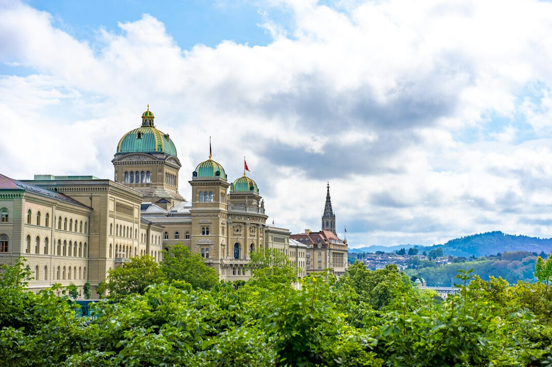 swiss parliament building exterior